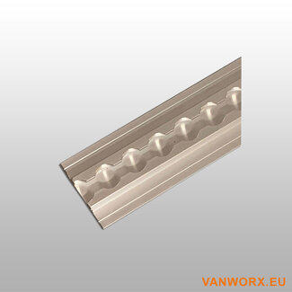 Set bindrails standaard flens 2x 495 mm