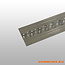 Setje aluminium bindrails flens boven 2x 670 mm