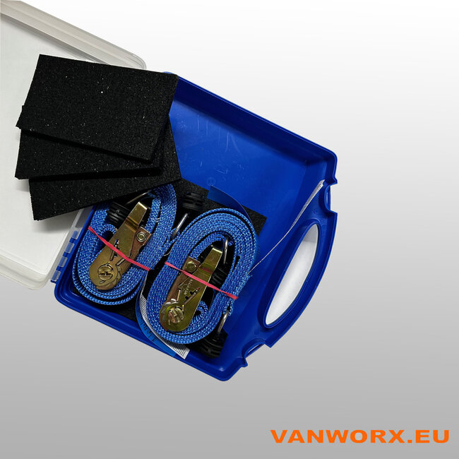 Estuche con correa tensora 25 x 3000 mm - El Azul Inteligente