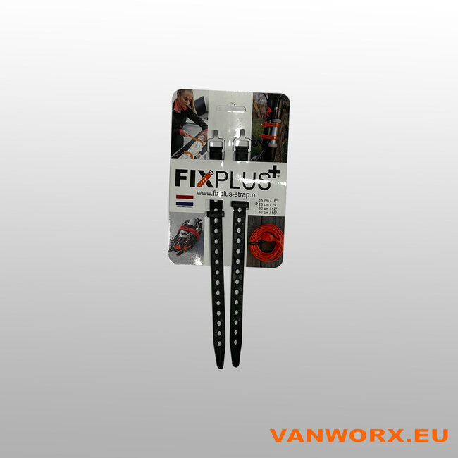 FixPlus+ Correas Fixplus 23 cm- La correa de amarre definitiva para cada situación