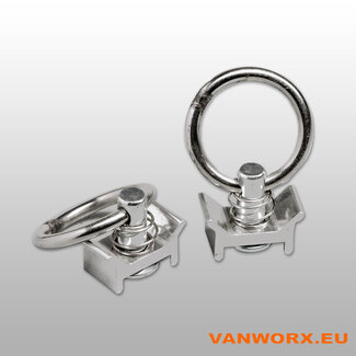 Single Stud Fitting | Enkele Vliegrail Koppeling | Vanworx