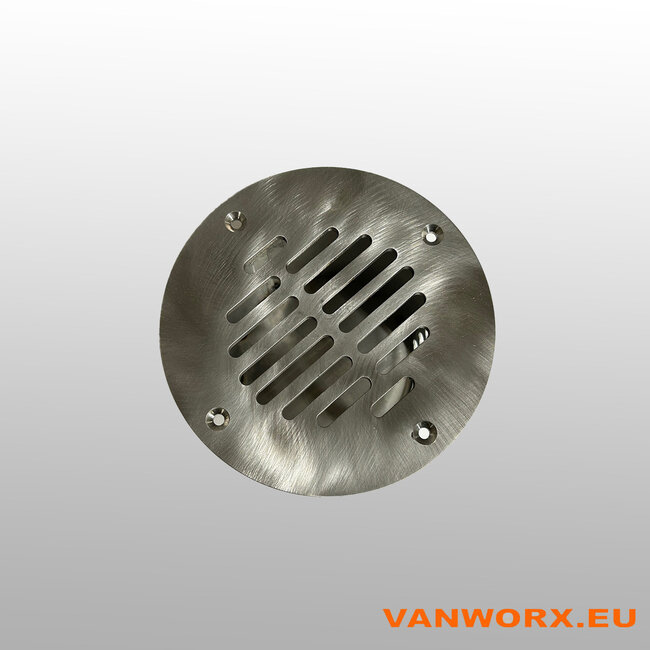 Ventilation de Plancher en Acier Inoxydable - Solution Durable pour l'Air Frais dans votre Véhicule Utilitaire