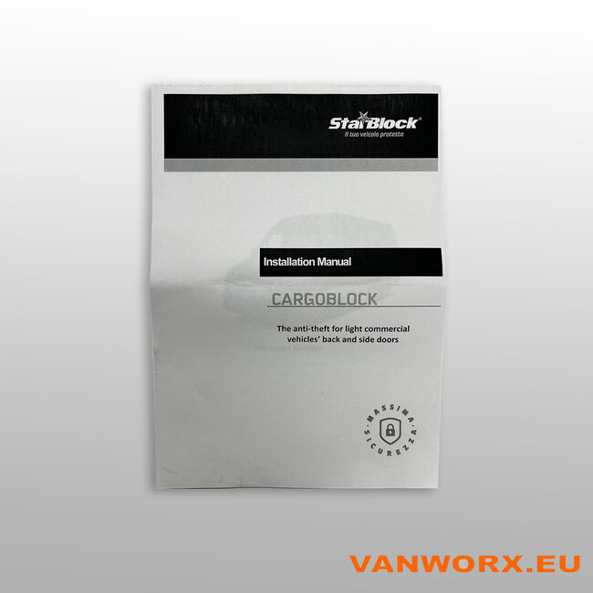 Cargoblock - Seguridad avanzada para Fiat Talento desde 2016 / Opel Vivaro 2014-2019 / Nissan NV300-Primastar desde 2014 / Renault Trafic desde 2014
