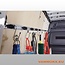 Safe and versatile attachment with the airline rail hook