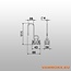 Safe and versatile attachment with the airline rail hook