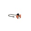 Safe and versatile attachment with the airline rail hook