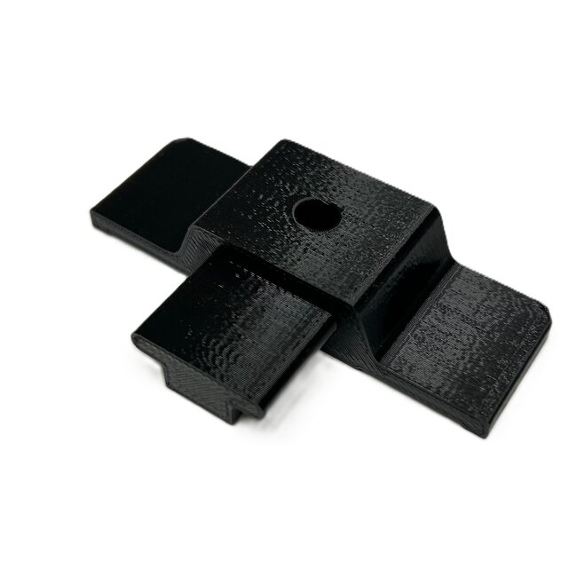 Eindstukken voor bindrails met flens aan de bovenkant