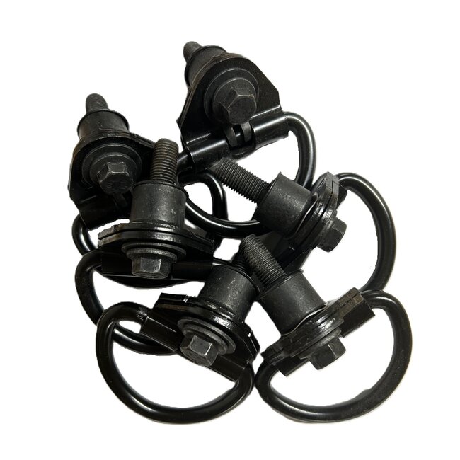 Argollas de amarre para Ford Transit 32 x 60 mm, incluido material de montaje