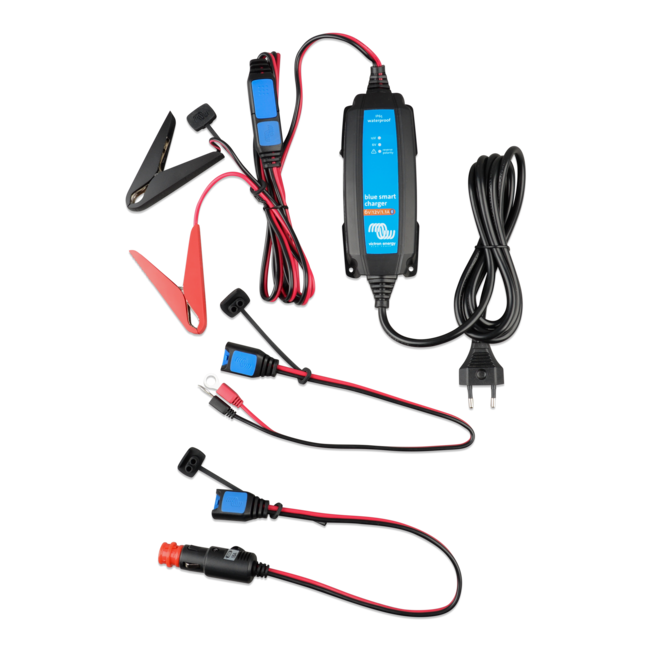 Victron Blue Smart IP65 acculader | 12 Volt 1,1 Ampere
