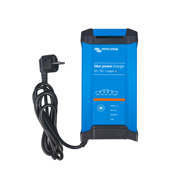 Victron Blue Smart IP22 acculader | 12 Volt 15 Ampere