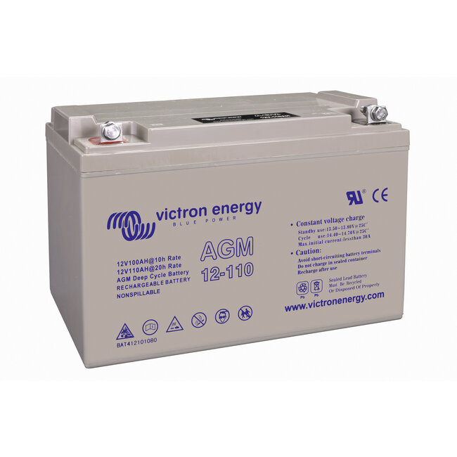 Batterie Victron AGM Deep Cycle 110Ah | 12 volts