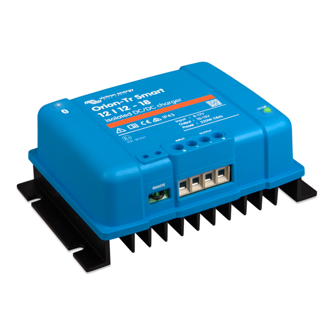 Victron Orion-Tr Smart  Geïsoleerde DC-DC Acculader | 12/12-18A (220W)