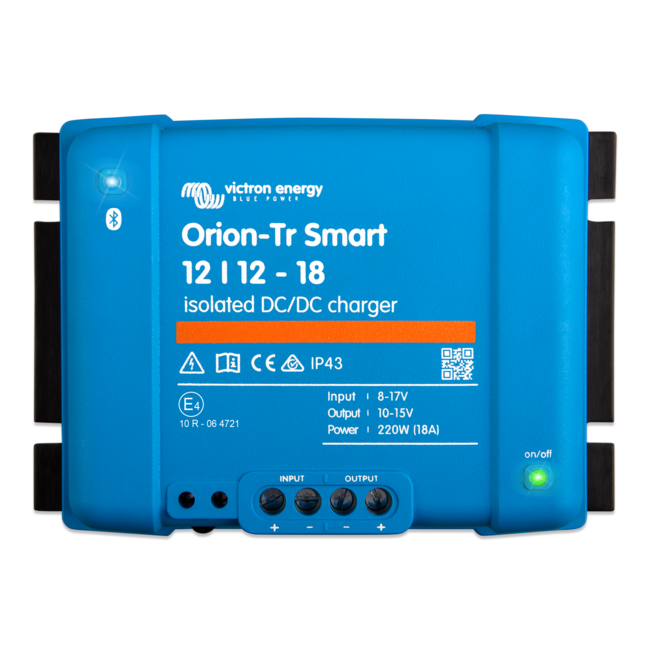 Victron Orion-Tr Smart Isolated DC-DC Battery Charger | 12/12-18A (220W)