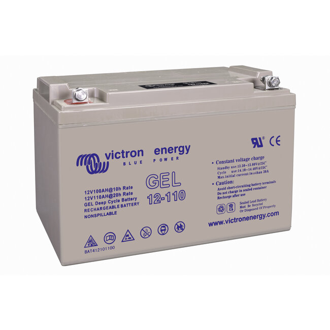Victron GEL Deep Cycle Batterie 110Ah : Überragende Lebensdauer für Intensiven Einsatz