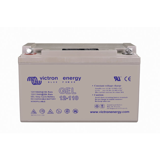Victron GEL Deep Cycle Battery 110Ah : Superior Lifespan for Intensive Use