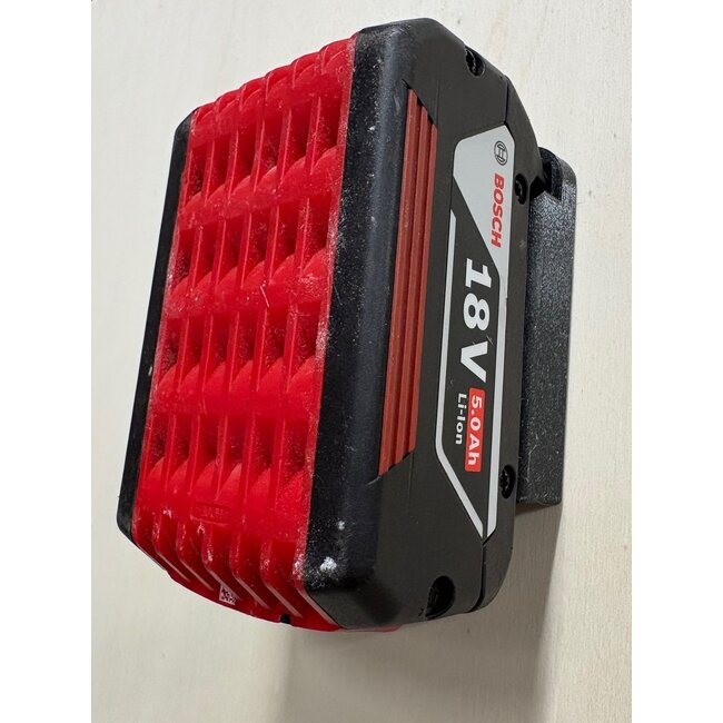 Battery holder AMPShare | Bosch Pro-Fein-Rothenberger-Wagner-Brennenstuhl-Klauke-Ledlenser-Steinel-Leister-Mesto