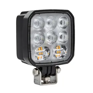 Phare de travail LED avec feu à éclats R65 WFF-1822A