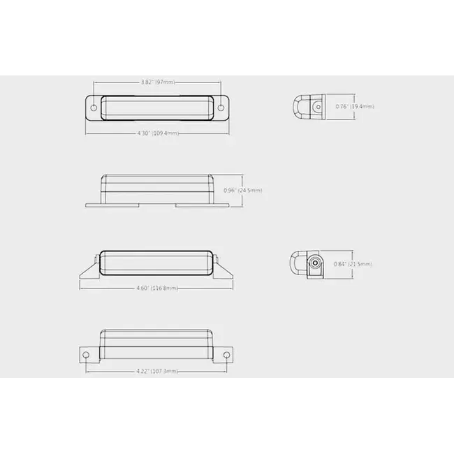 Slimline Strobe Light SF-6000A