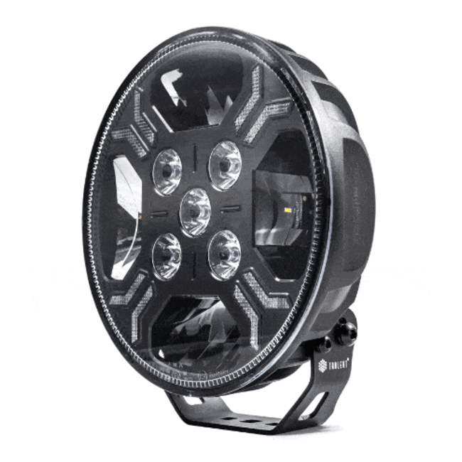 LED Ypsilon 9LED ambre-blanc avec flash WD-12078.1