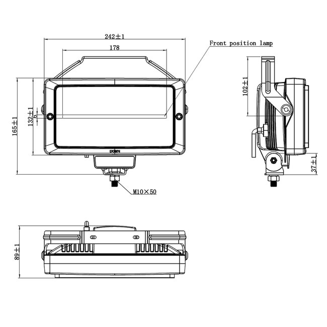 Atlas 220 Fernscheinwerfer Duo-Colour WD-5860