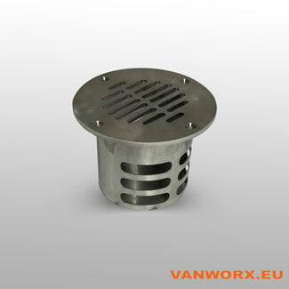 Vloerventilatie Rooster Ø80 mm | Bodemventilatie | Vanworx
