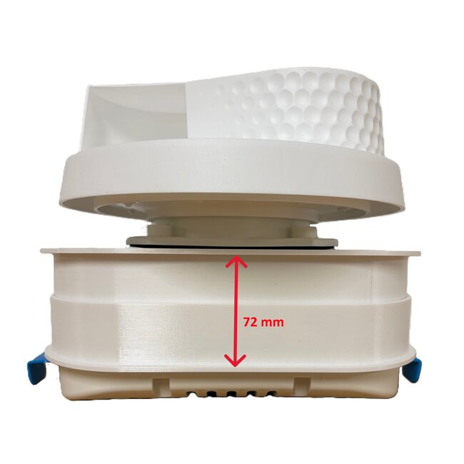 Flettner F3000 mit variablem Adapter