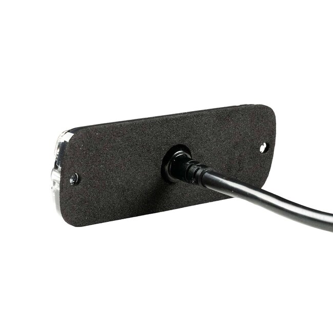 LED R10 Flitser 4-LED amber 12-24v 200cm kabel