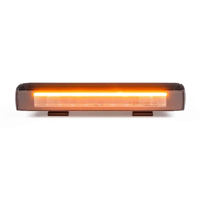 LED Lightbar Stratos 30cm | inkl. R65 Blitzer | rot-amber DRL