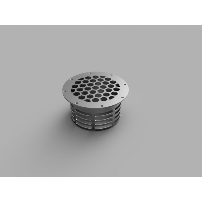 Robuste Edelstahl Bodenentlüftung Ø 168,3 mm - Optimale Luftzirkulation für Transporter