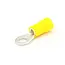Ring cable lug ISO 4.0-6.0mm² yellow