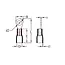 Ring cable lug ISO 4.0-6.0mm² yellow