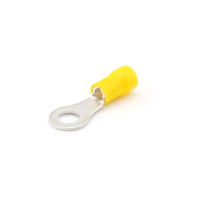 Cosse annulaire pour câble ISO 4,0-6,0 mm² jaune