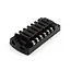 6-Poliger ATO Sicherungshalter mit Abdeckung (30A - Schwarz / Flachstecker)