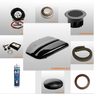 LeMans 12V Premium Dakventilator Set | Vanworx