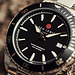 Sem Lewis Lundy Island Diver orologi color argento e nero