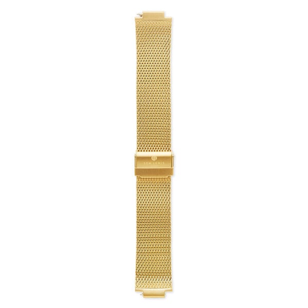 Sem Lewis Moorgate cinturini per orologi in maglia d'acciaio 24 mm color oro