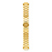 Sem Lewis Moorgate steel watch strap 24 mm gold colored