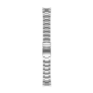 Sem Lewis Lundy Island Diver bracelet de montre en acier 20 mm couleur argent