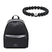 Sem Lewis Sem's Present Rucksack schwarz und armband