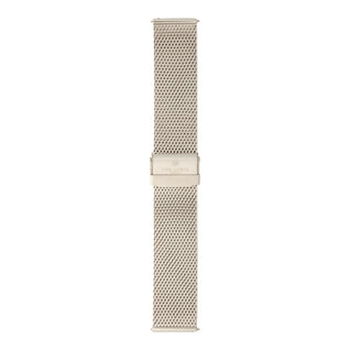 Sem Lewis Metropolitan klockarmband i stålnät 24 mm silverfärgad