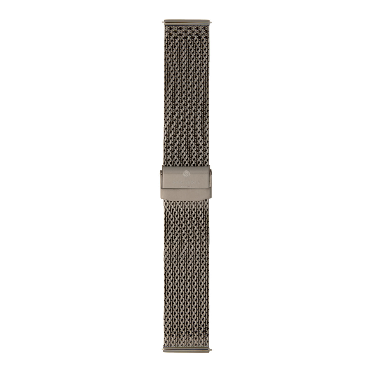 24mm Grigio Pueblo Padded Italian Vintage Leather Watch Band | B & R Bands