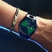 Sem Lewis Aldgate East horloge zwart en groen