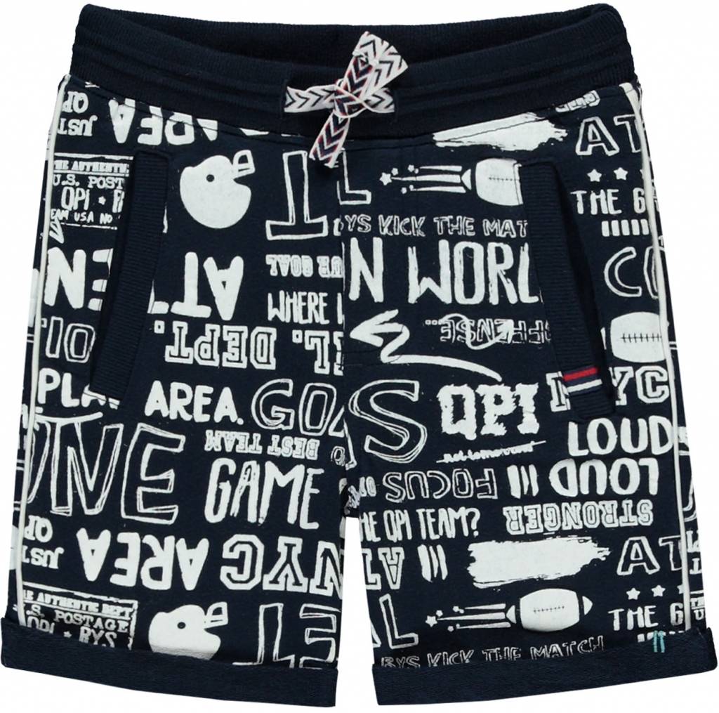 Quapi short Brookly indigo blue
