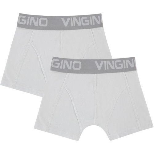 Vingino Vingino jongens 2-pack boxers Real White Vingino Vingino jongens 2-pack boxers Real White
