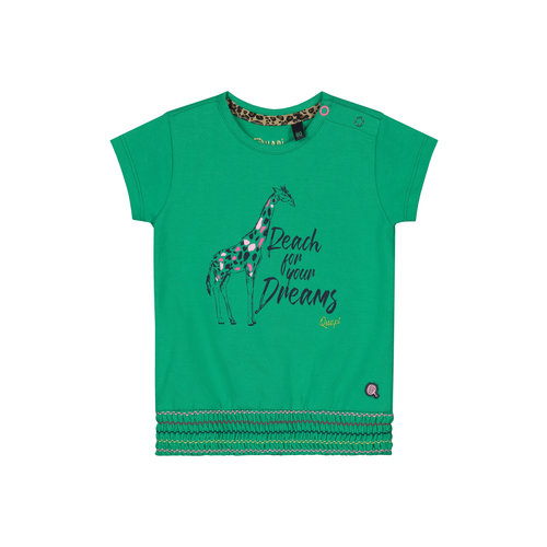 Quapi Quapi baby meisjes t-shirt Bibe Jungle Green Quapi Quapi baby meisjes t-shirt Bibe Jungle Green