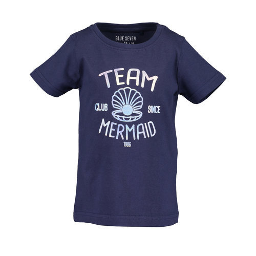 Blue Seven meisjes t-shirt Mermaizing Blue