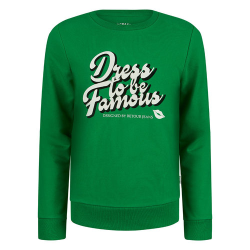 RETOUR Retour meiden sweater Suzan Green RETOUR Retour meiden sweater Suzan Green