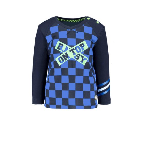 B.Nosy B.Nosy baby jongens shirt B.Nosy On Top Check Blue B.Nosy B.Nosy baby jongens shirt B.Nosy On Top Check Blue