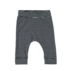 Bampidano Bampidano Newborn baby jongens joggingbroek Ayden Clouds Stripe Navy