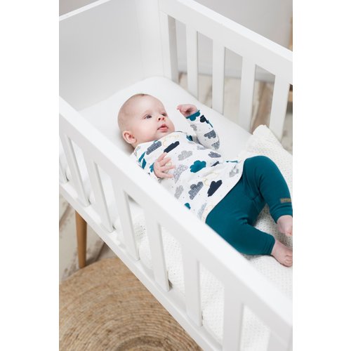 Bampidano Bampidano newborn baby meisjes legging Anne Clouds Petrol